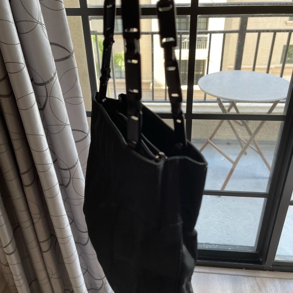 Prada navy micro fiber original and authentic ! - Picture 4 of 7